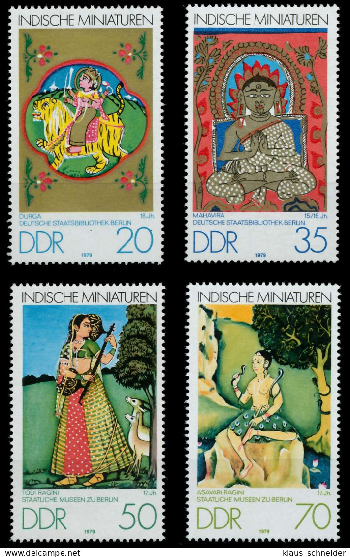 DDR 1979 Nr 2418-2421 Postfrisch X1A43FE - Unused Stamps