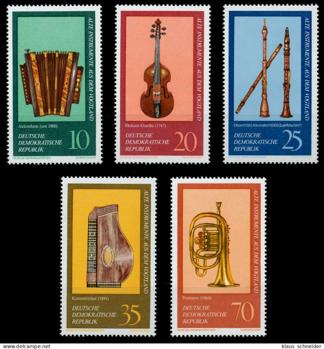 DDR 1977 Nr 2224-2228 Postfrisch X1A446A - Unused Stamps