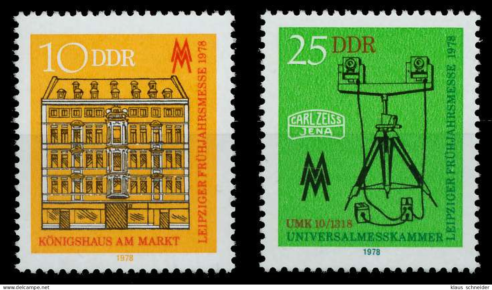 DDR 1978 Nr 2308-2309 Postfrisch X1A44B2 - Ongebruikt