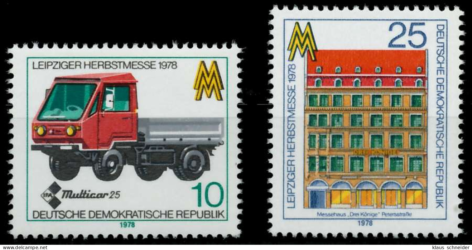 DDR 1978 Nr 2353-2354 Postfrisch X1A44D6 - Ungebraucht