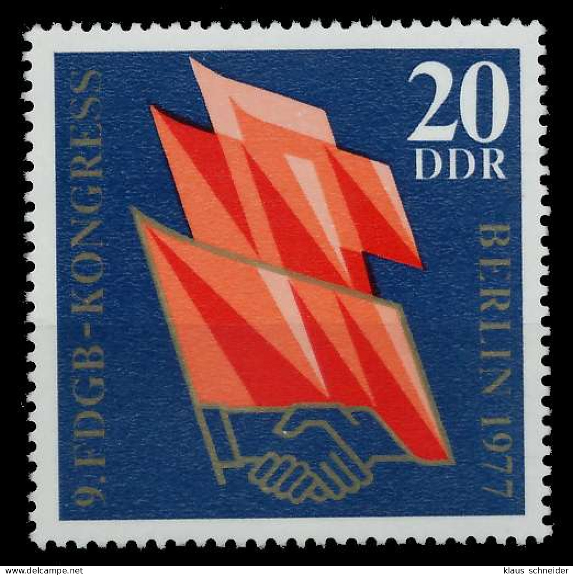 DDR 1977 Nr 2219 Postfrisch SC69D8A - Ongebruikt