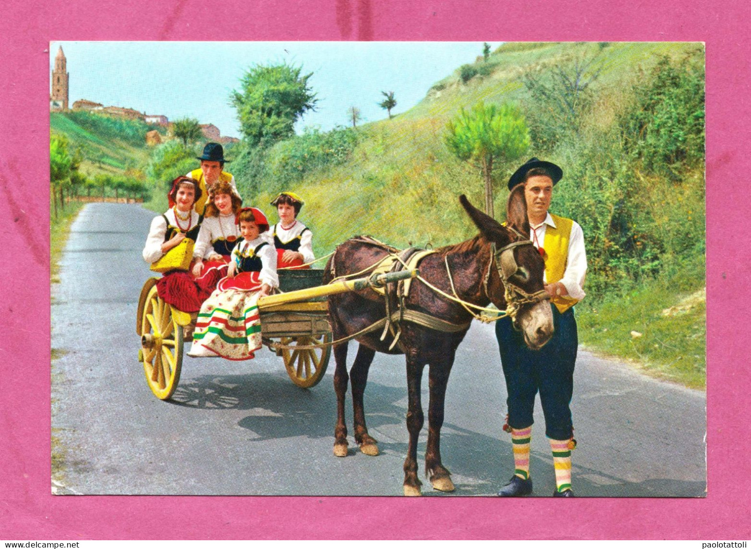 Atri, Costumi Abruzzesi- Standard Size, Divided Back, Ed. VDB. Cancelled And Mailed To Barletta 25.8.1978- - Andere & Zonder Classificatie