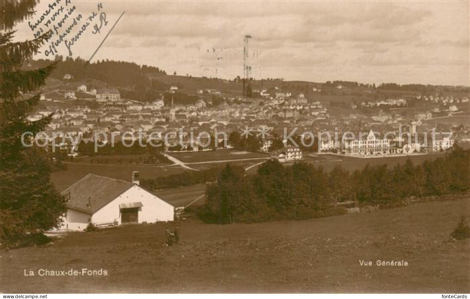 13738487 La Chaux-de-Fonds NE Vue Generale  - Sonstige & Ohne Zuordnung