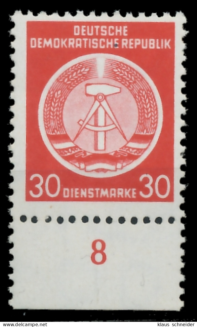 DDR DIENST HAMMER ZIRKEL Nr 11XI Postfrisch URA X1D27B6 - Autres & Non Classés