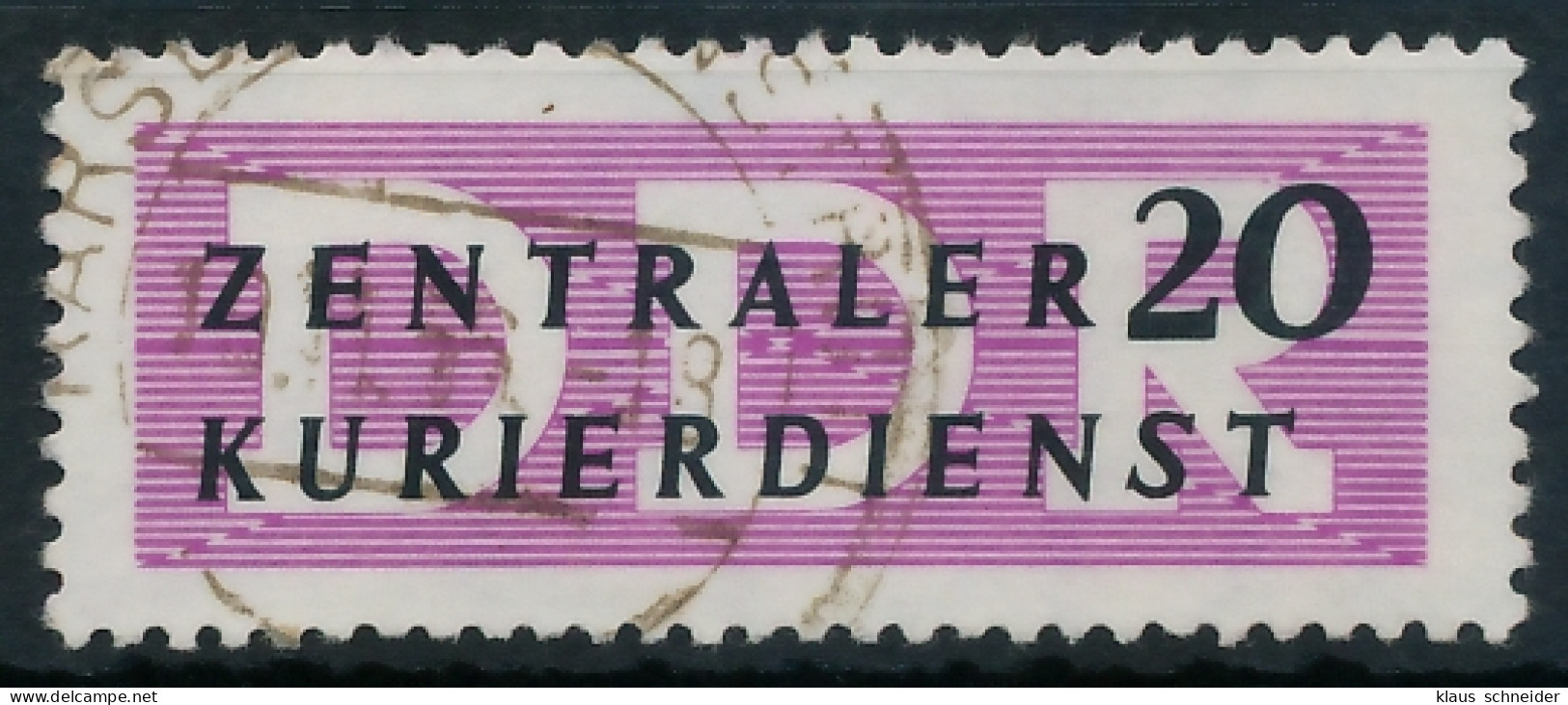 DDR DIENST VERWALTUNGSPOST-A ZKD Nr 7 Gestempelt X1D284E - Altri & Non Classificati