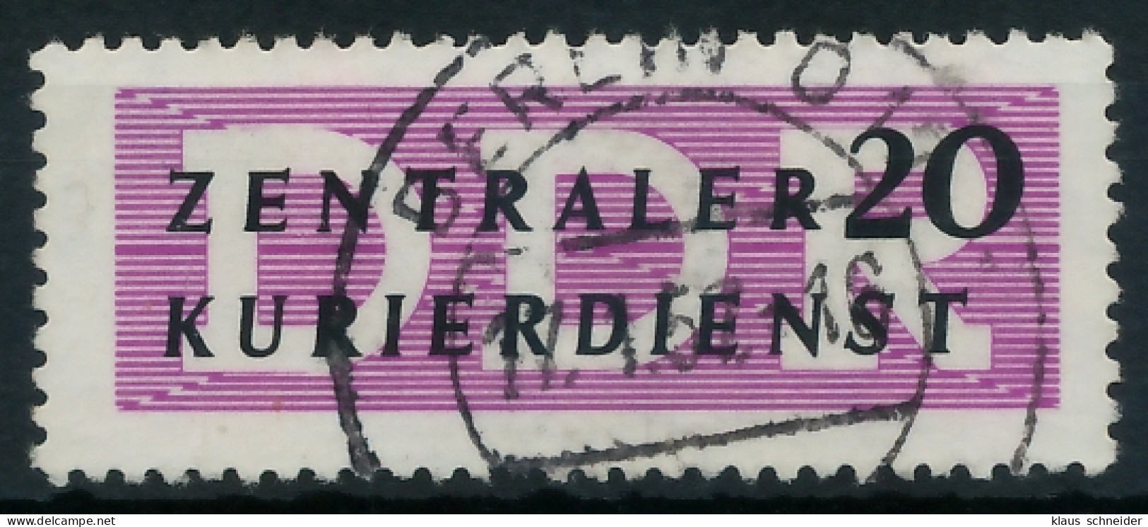 DDR DIENST VERWALTUNGSPOST-A ZKD Nr 7 Gestempelt X1D2862 - Other & Unclassified