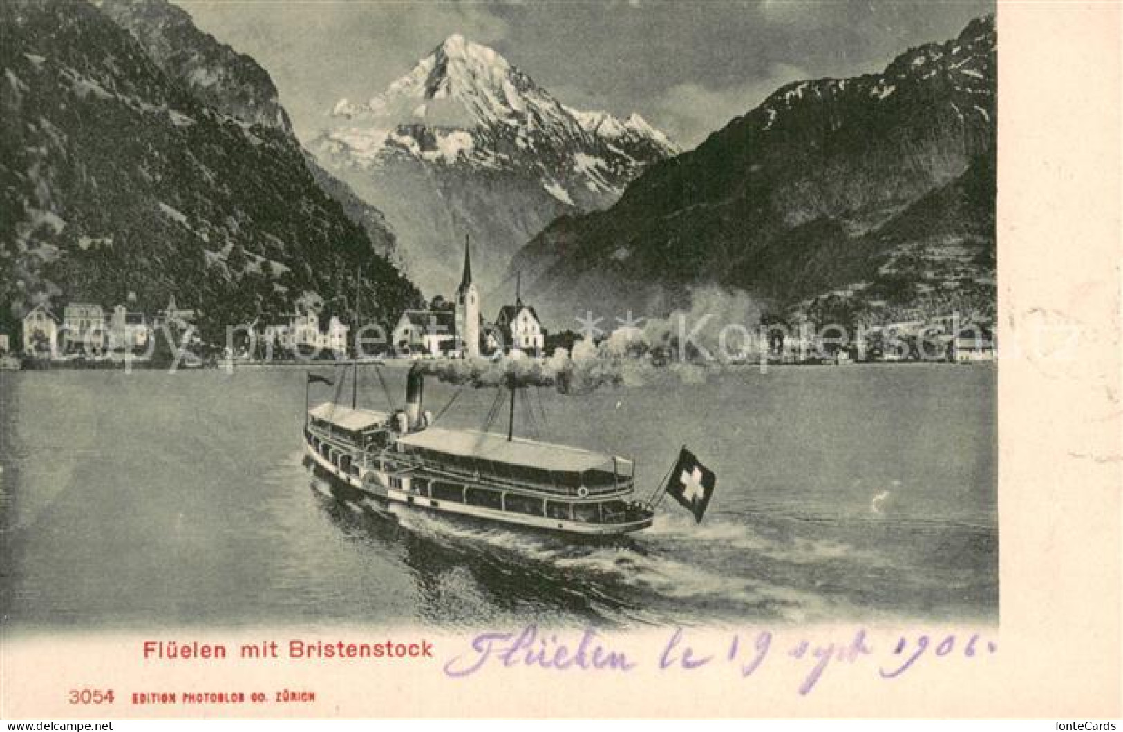 13738457 Flueelen Vierwaldstaettersee UR Mit Bristenstock  - Other & Unclassified