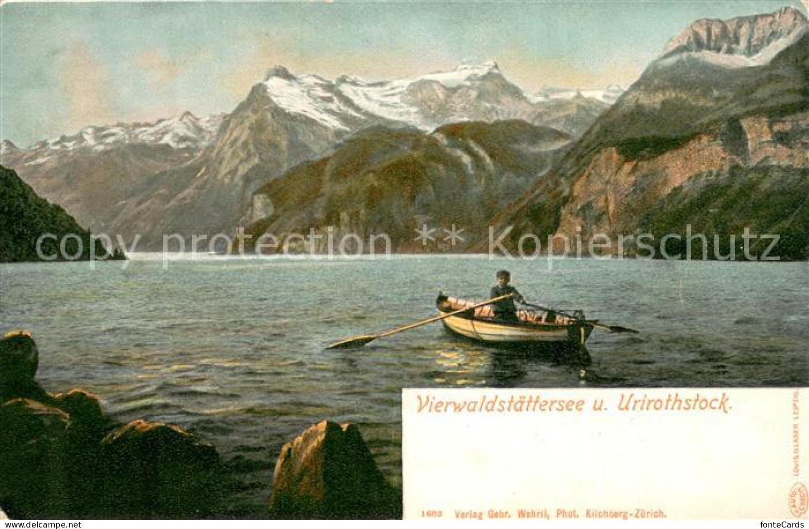 13738449 Vierwaldstaettersee Vierwaldstaedtersee SZ Mit Urirothstock  - Other & Unclassified