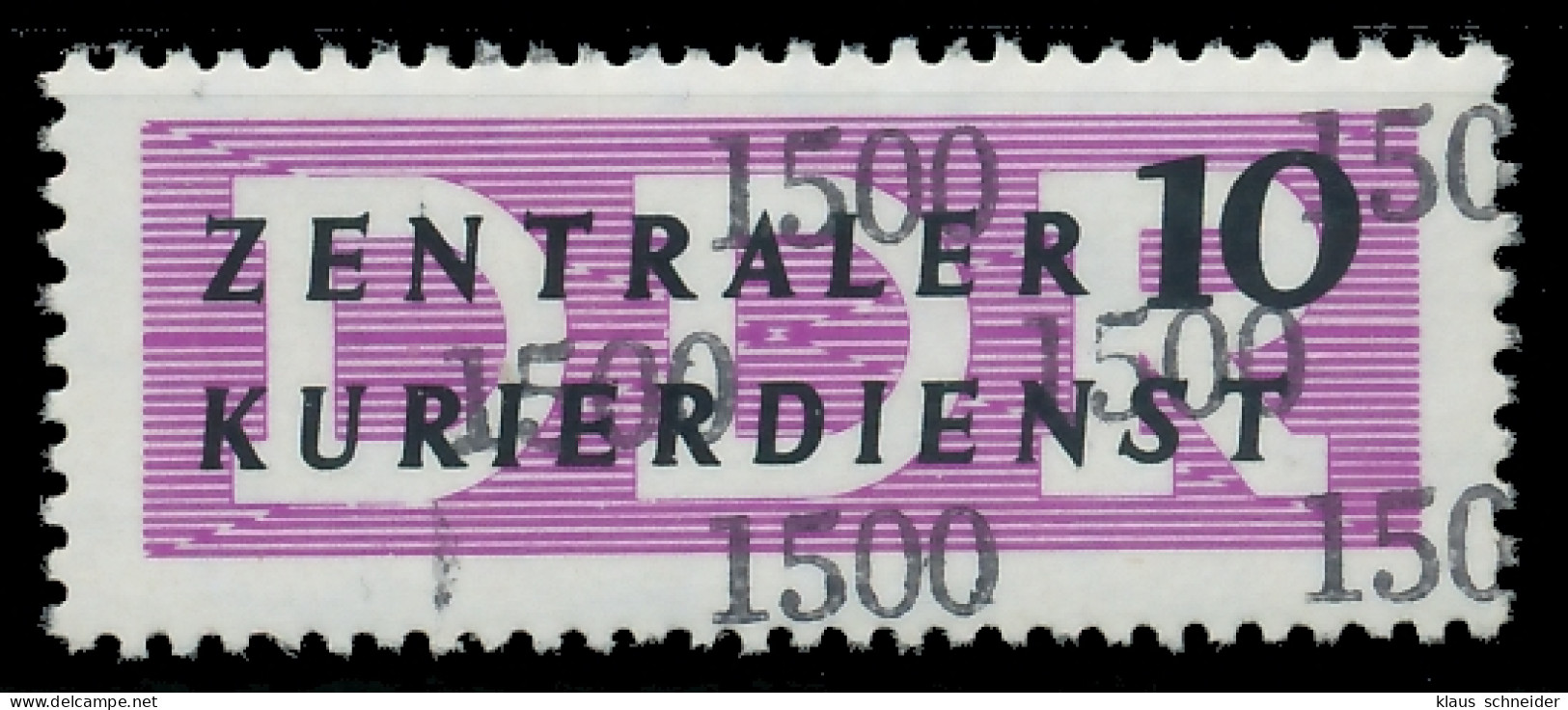 DDR DIENST VERWALTUNGSPOST-A ZKD Nr 10 N1500 Postfrisch X1D2966 - Sonstige & Ohne Zuordnung