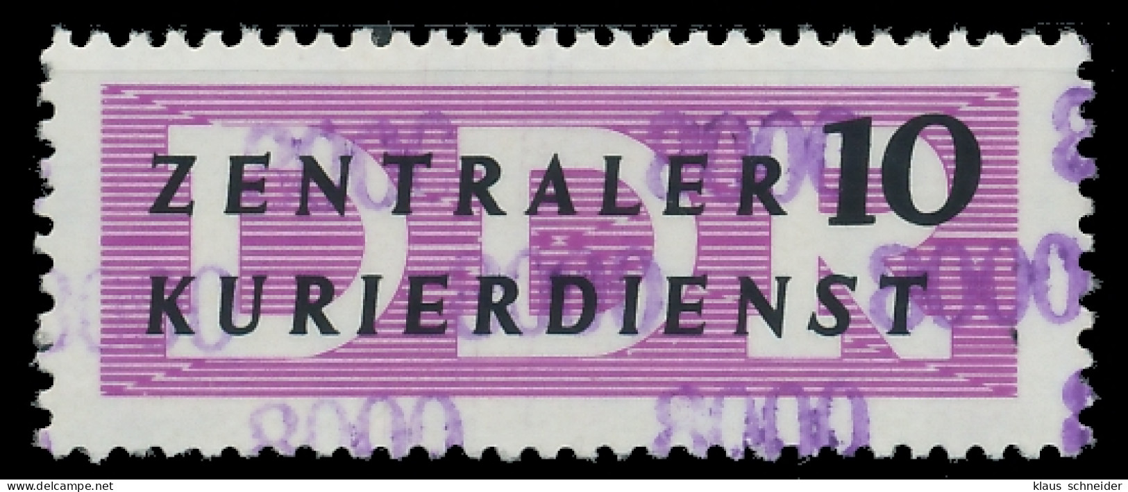 DDR DIENST VERWALTUNGSPOST-A ZKD Nr 10 N8000 Postfrisch X1D2A3E - Sonstige & Ohne Zuordnung