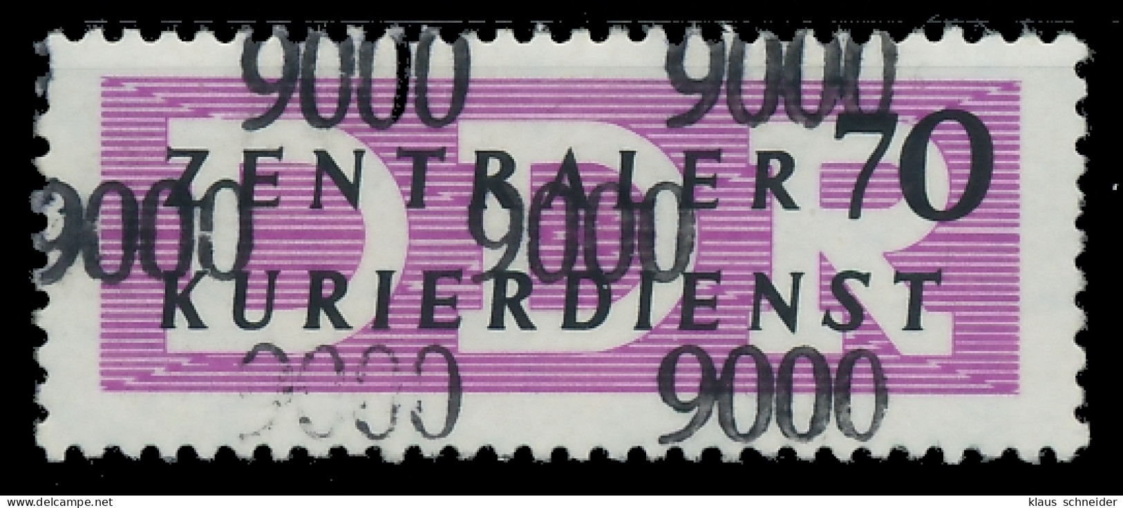 DDR DIENST VERWALTUNGSPOST-A ZKD Nr 13 N9000 Postfrisch X1D2C1E - Autres & Non Classés