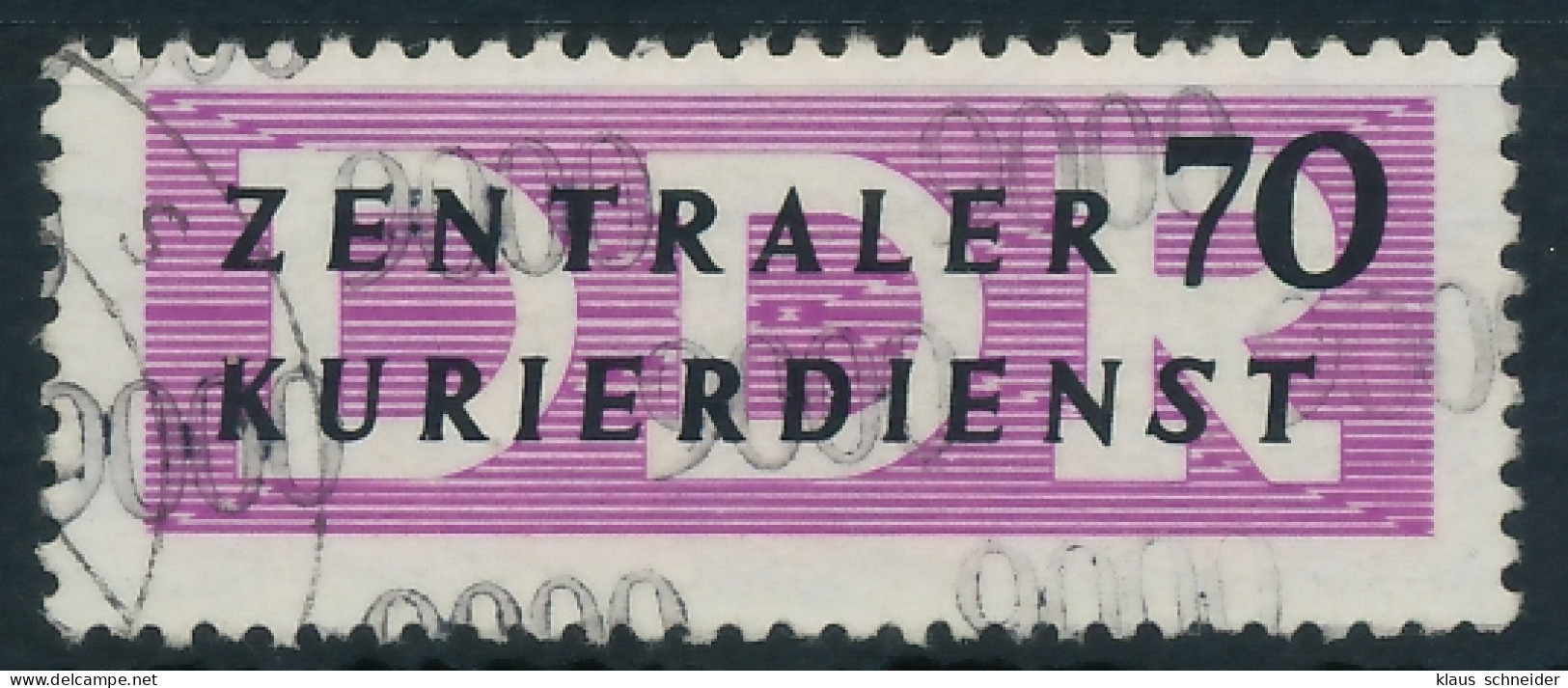 DDR DIENST VERWALTUNGSPOST-A ZKD Nr 13 N8000 Gestempelt X1D2CA2 - Altri & Non Classificati