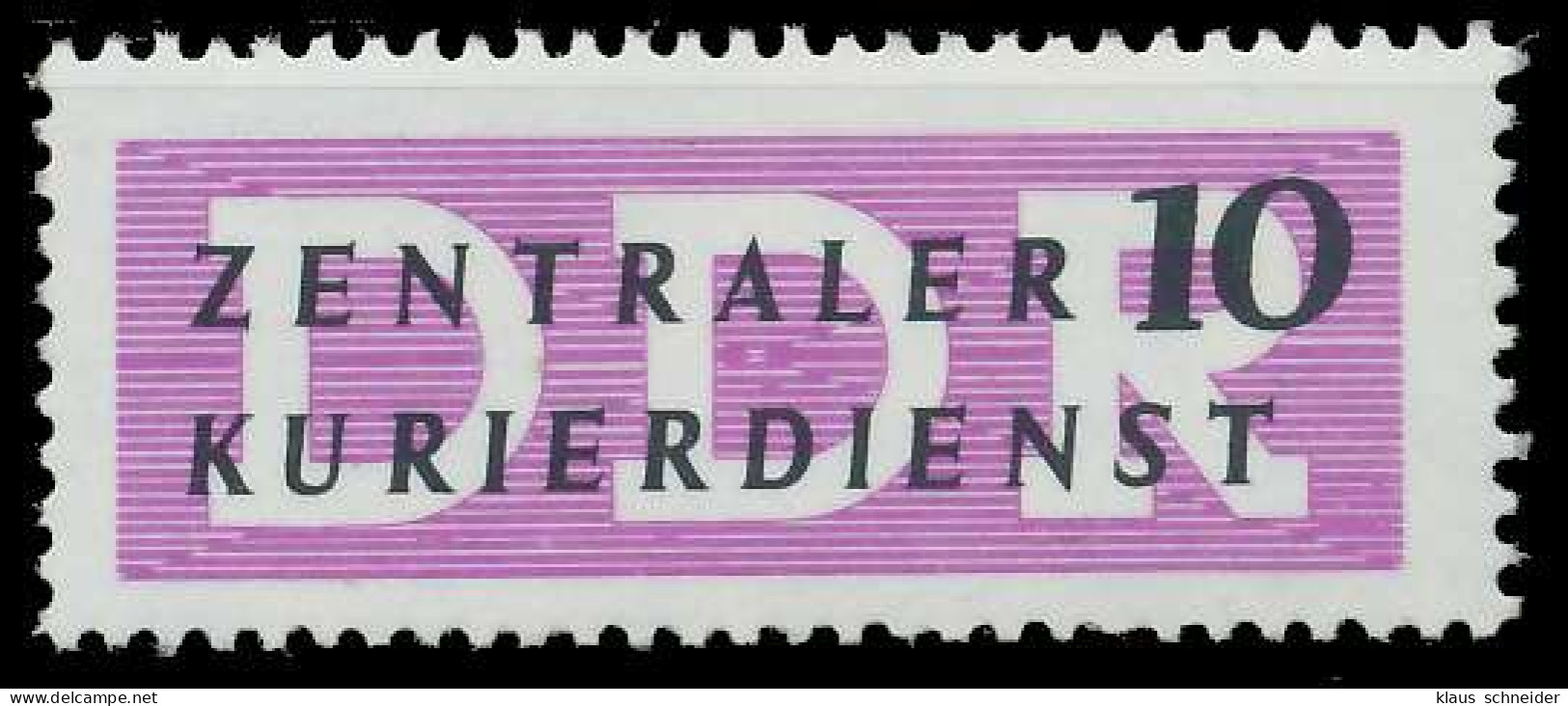 DDR DIENST VERWALTUNGSPOST-A ZKD Nr I Postfrisch X1D2CBE - Altri & Non Classificati