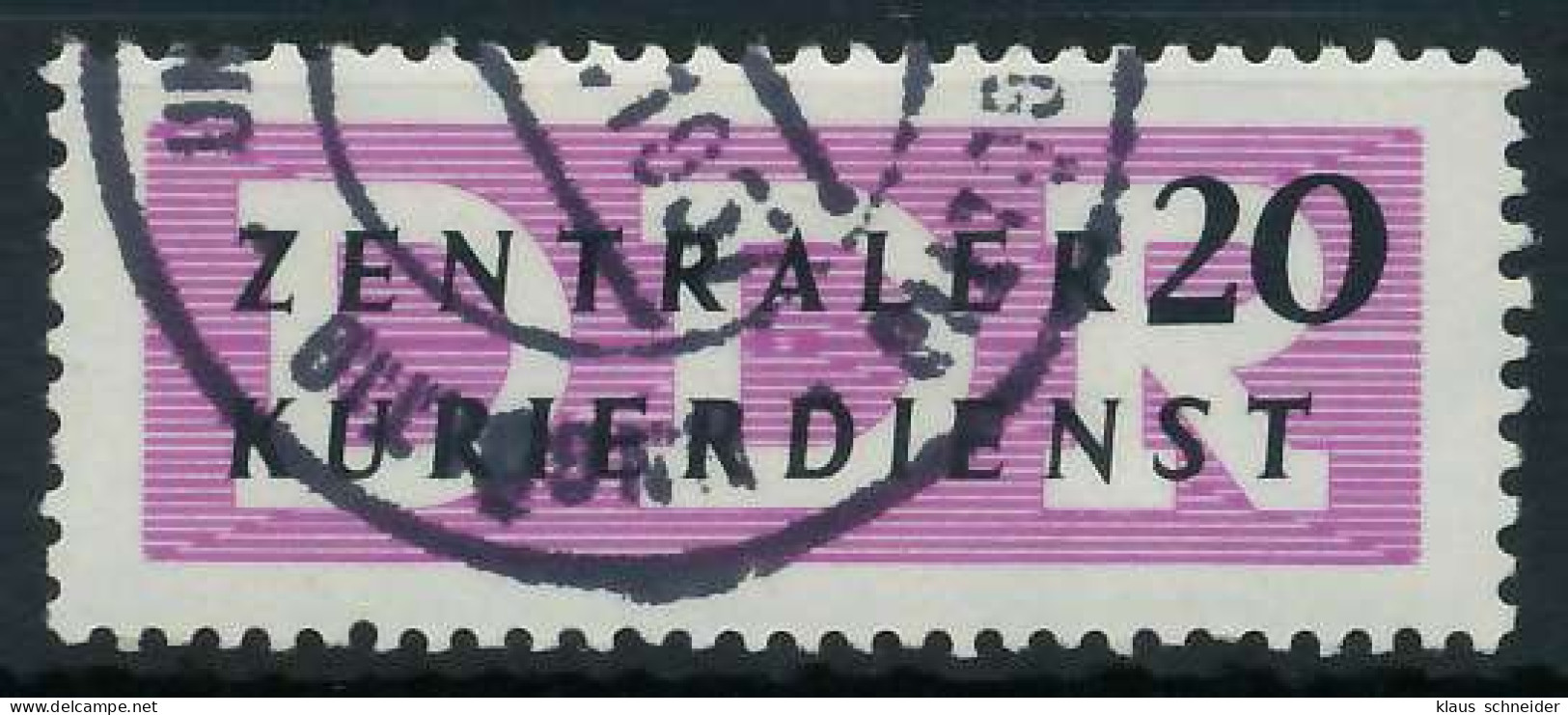 DDR DIENST VERWALTUNGSPOST-A ZKD Nr II Gestempelt X1D2D1A - Other & Unclassified