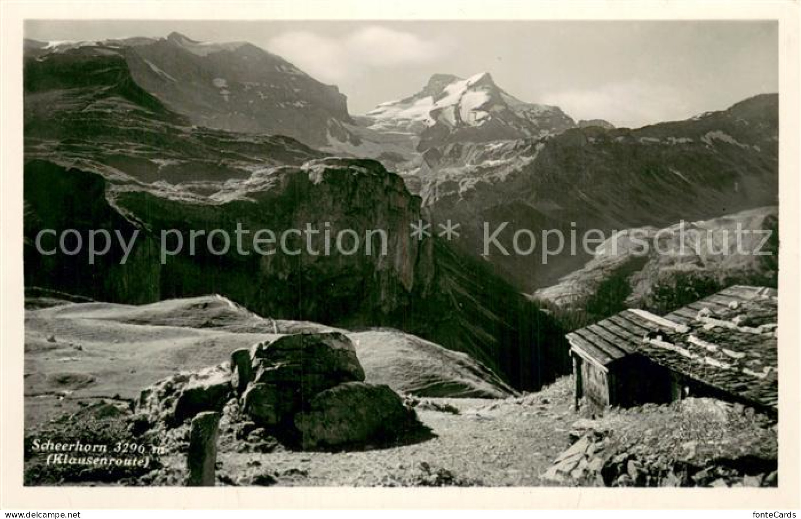 13738339 Klausenstrasse Klausenroute Mit Scheerhorn Klausenstrasse - Autres & Non Classés