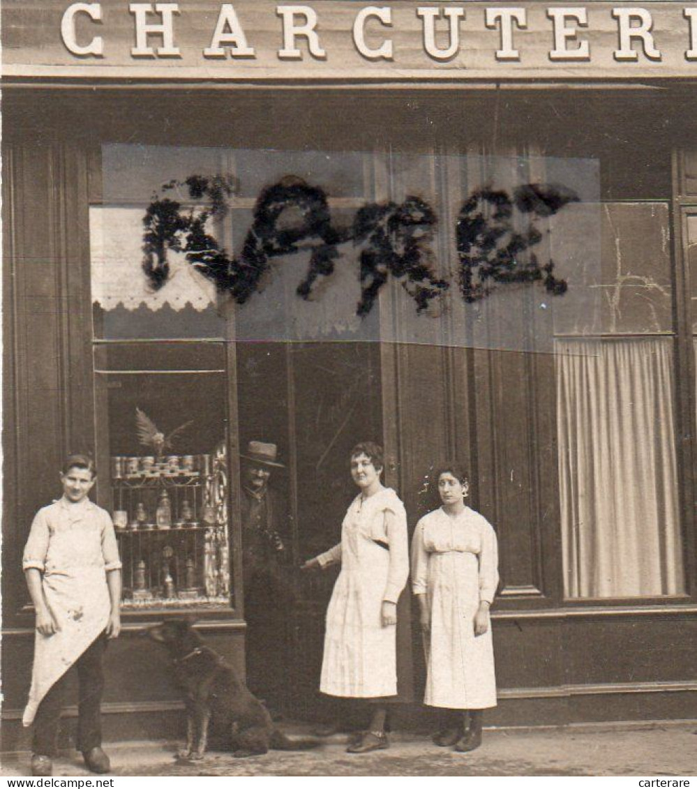 PHOTO ANCIENNE,16,CHARENTE,COGNAC,RUE DE BARBEZIEUX,COMMERCE,RARE - Lieux