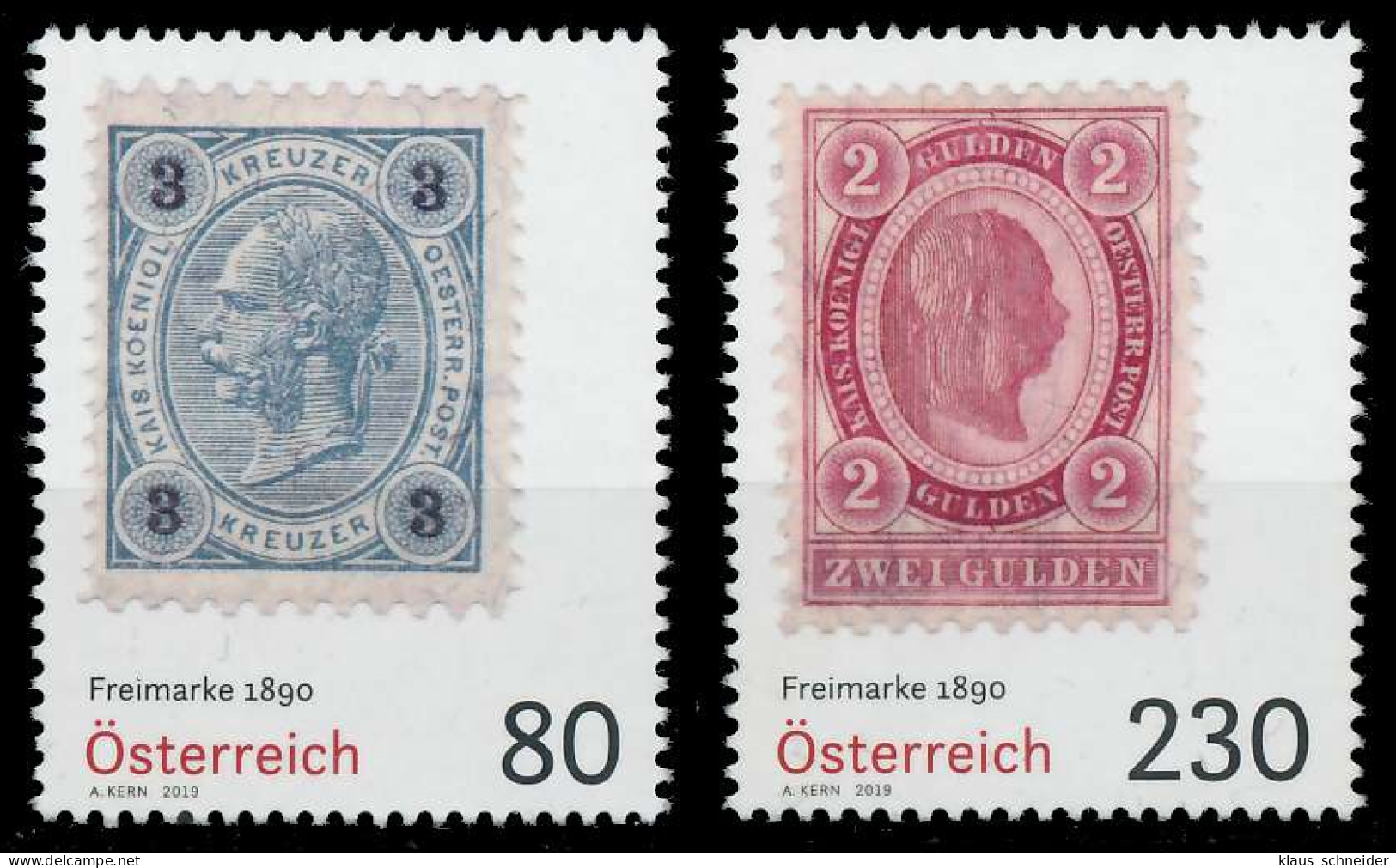 ÖSTERREICH 2019 Nr 3483-3484 Postfrisch X1E918E - Altri & Non Classificati