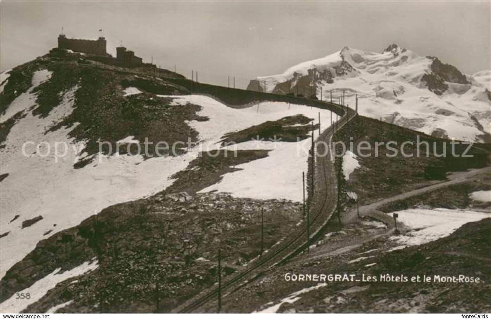 13738119 Gornergrat Zermatt VS Les Hotels Et Le Mont Rose  - Other & Unclassified