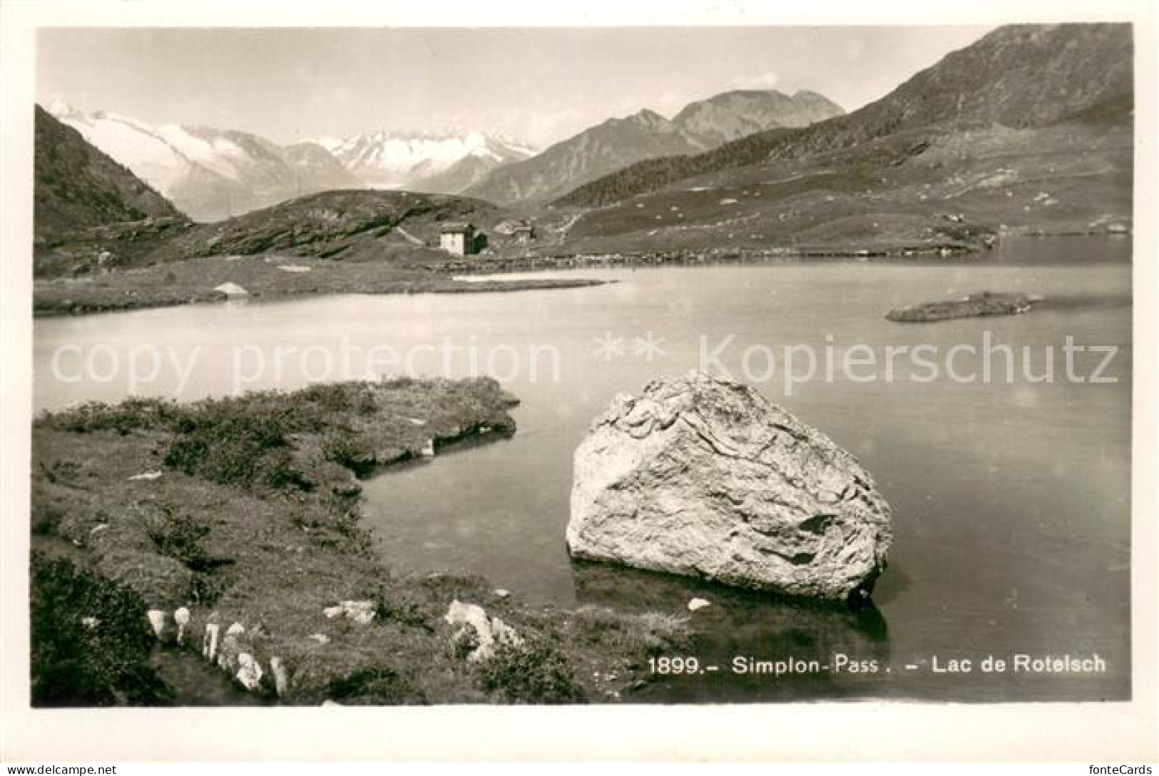 13738067 Simplonpass Lac De Rotelsch Bergsee Alpen Simplonpass - Altri & Non Classificati