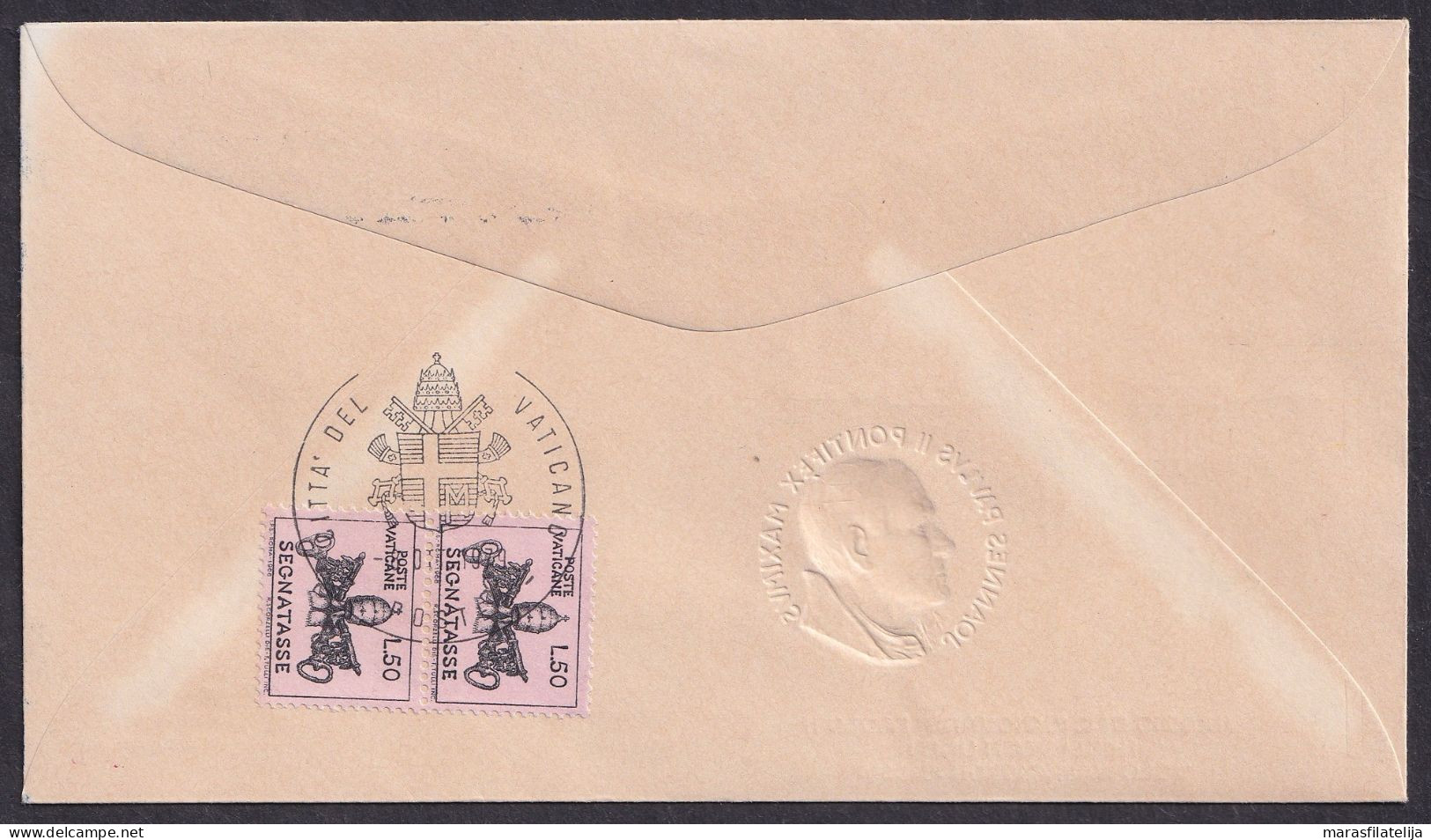 Vatican USA 1979, Pope Paul John II Visit - Washington, Special Cover - Other & Unclassified