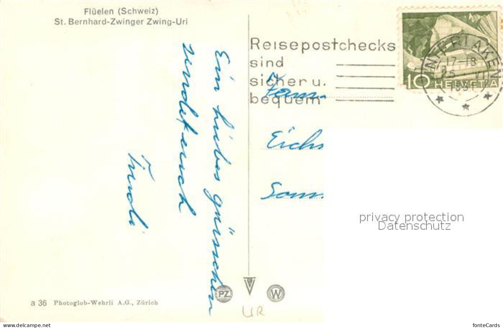 13737987 Flueelen UR St Bernhard-Zwinger Zwing-Uri Flueelen UR - Other & Unclassified