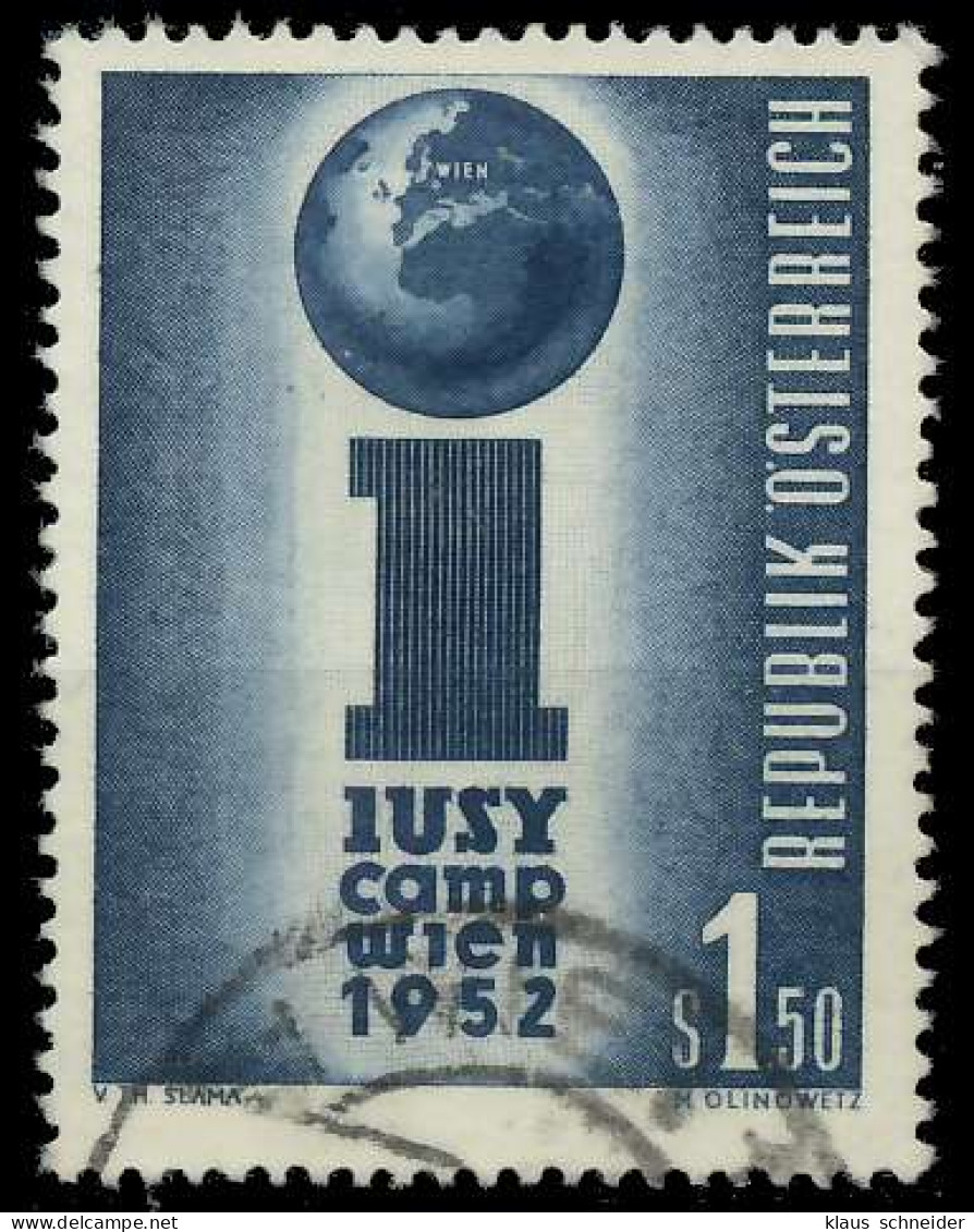 ÖSTERREICH 1952 Nr 974 Gestempelt X1F54D2 - Used Stamps