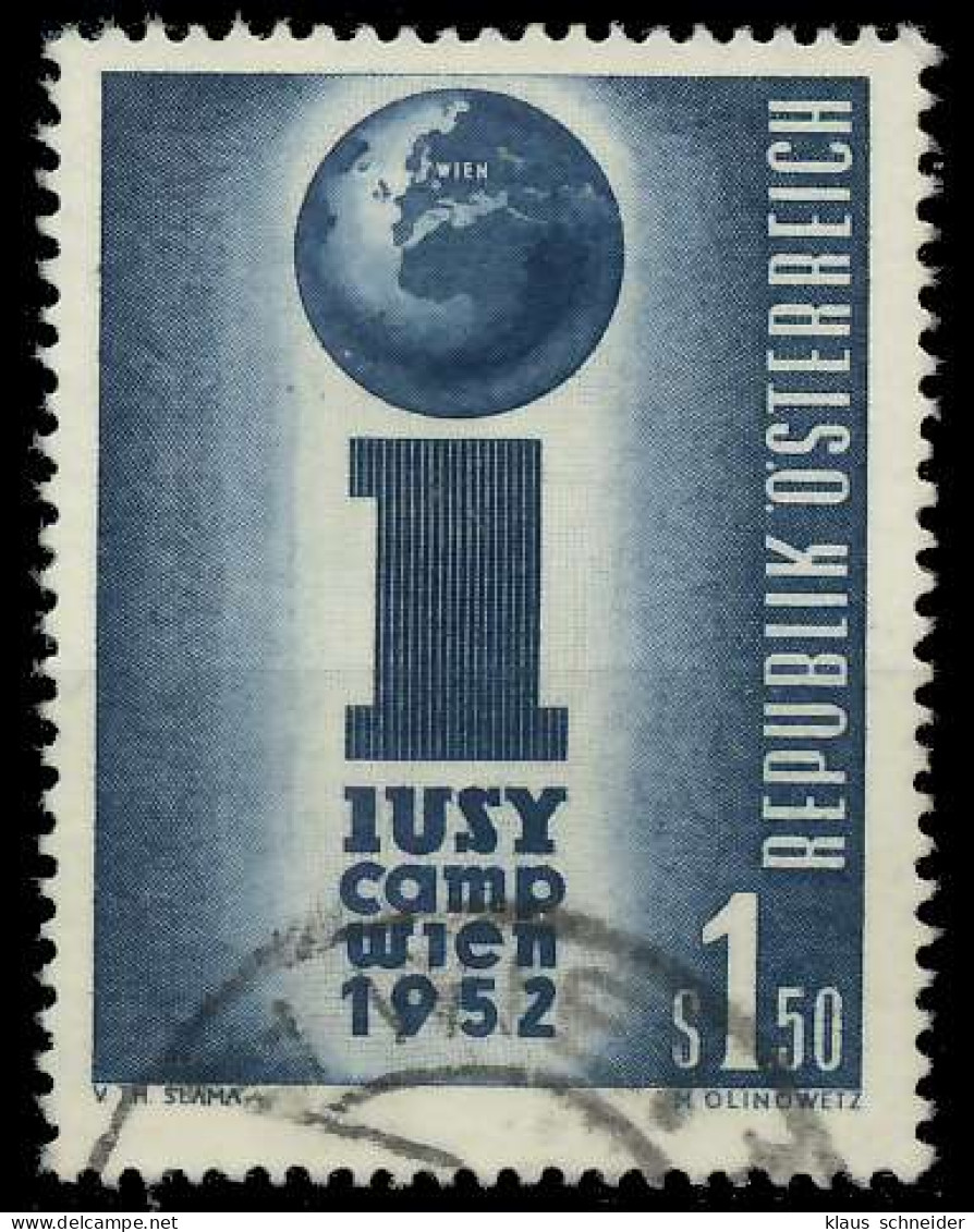 ÖSTERREICH 1952 Nr 974 Gestempelt X1F54D2 - Gebraucht