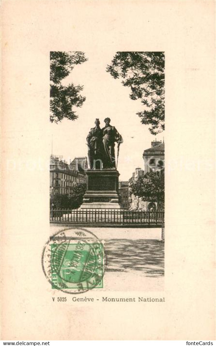 13737947 Geneve GE Monument National Geneve GE - Andere & Zonder Classificatie