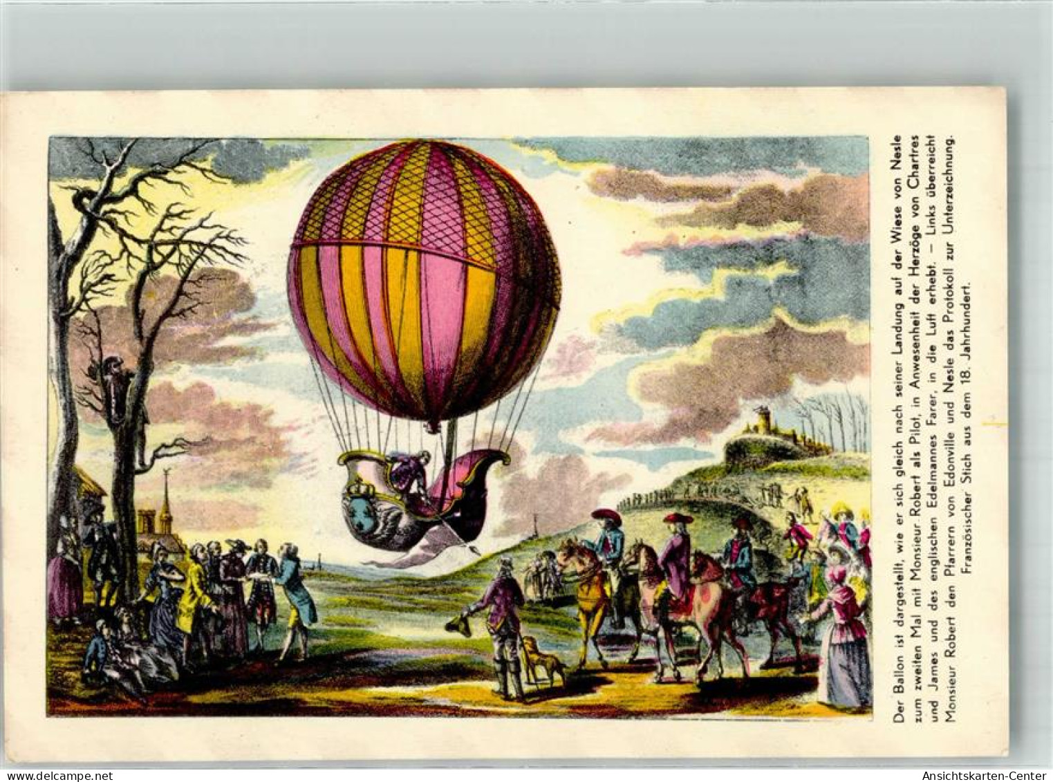 10712109 - Pro Juventute  Nr. 17 Ballonflug  Spende - Luchtballon