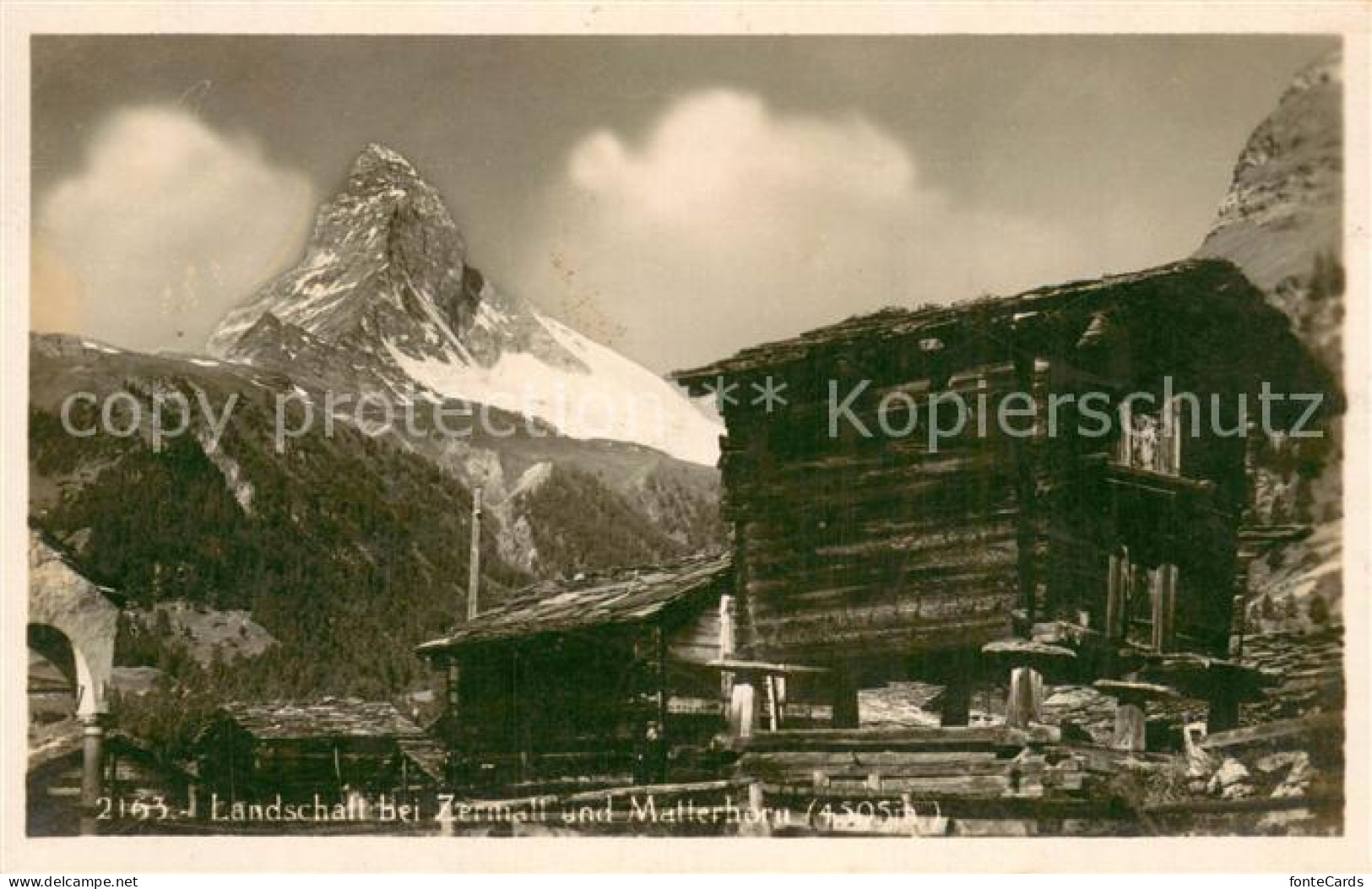 13737889 Zermatt VS Mit Matterhorn Zermatt VS - Altri & Non Classificati