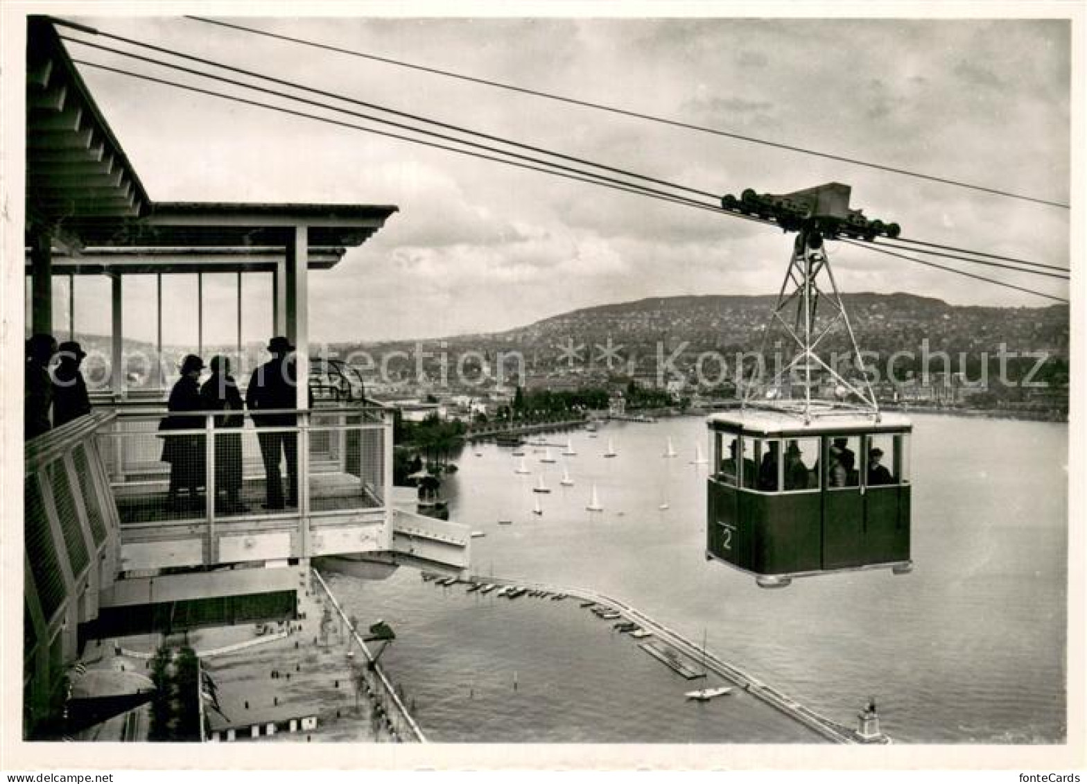 13737547 Zuerich ZH Schweizerische Landesausstellung 1939 Schwebebahn Zuerich ZH - Autres & Non Classés