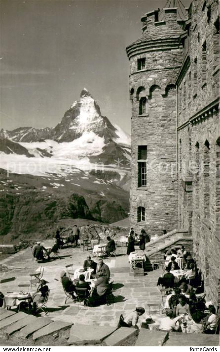 13737347 Zermatt VS Gornergrat Bahn Kulm-Hotel Gornergrat Und Matterhorn Zermatt - Sonstige & Ohne Zuordnung