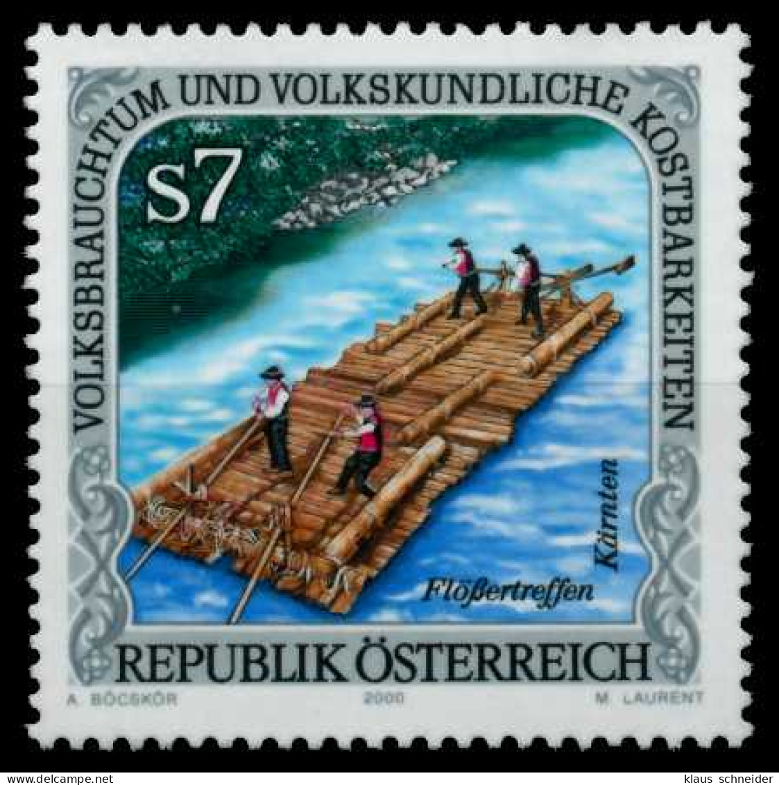 ÖSTERREICH 2000 Nr 2325 Postfrisch SD1971E - Ongebruikt