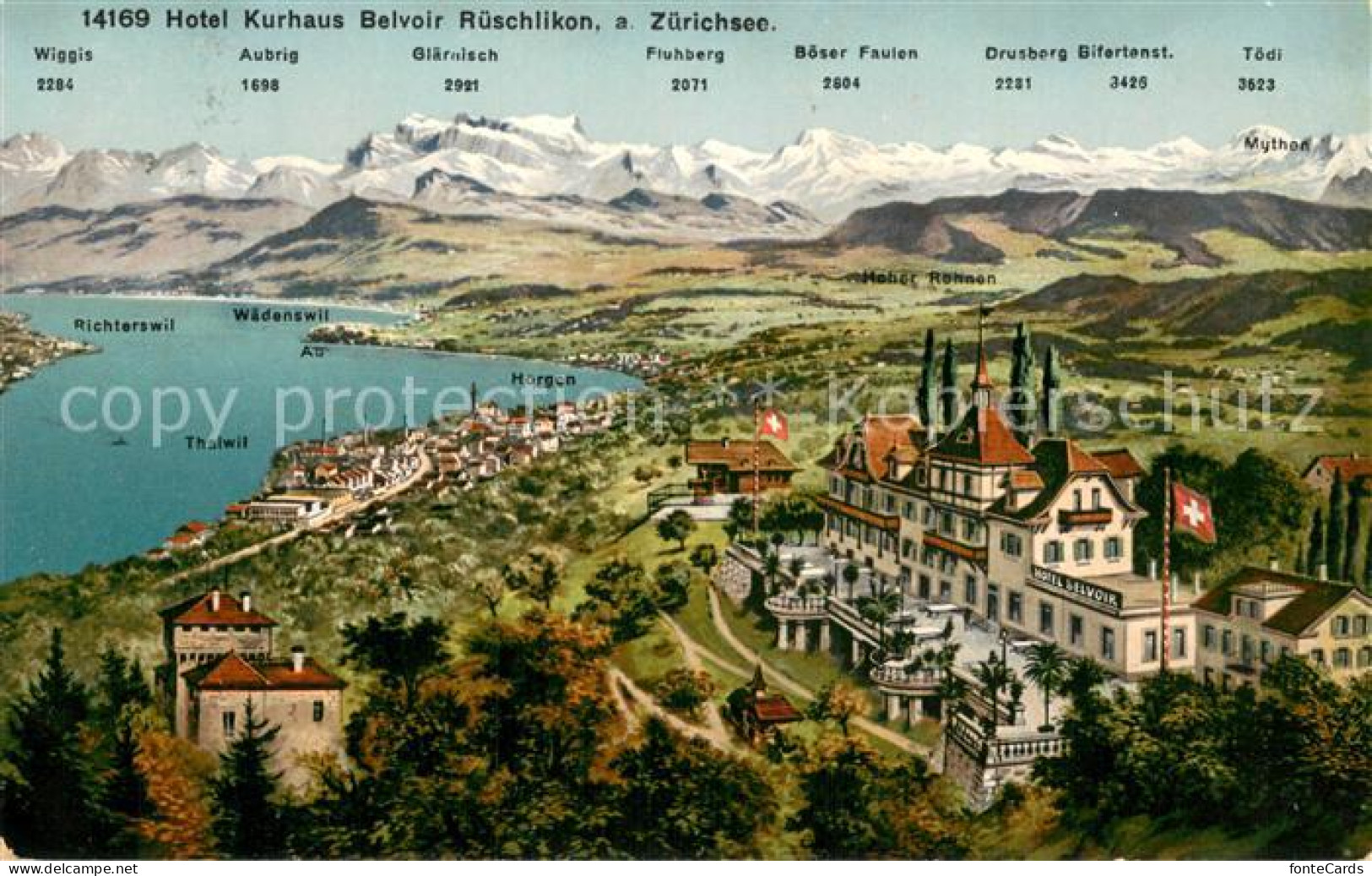 13736447 Rueschlikon Hotel Kurhaus Belvoir Am Zuerichsee Rueschlikon - Autres & Non Classés