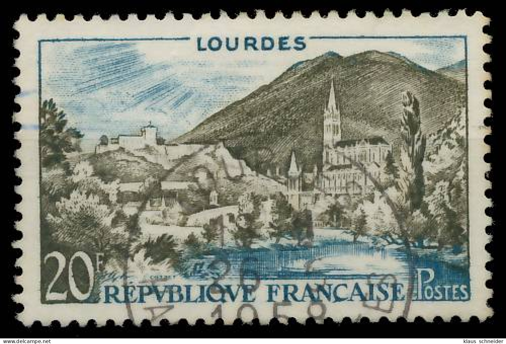 FRANKREICH 1958 Nr 1186 Gestempelt X3EC0AE - Used Stamps