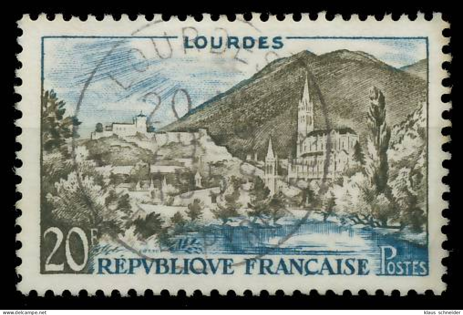 FRANKREICH 1958 Nr 1186 Gestempelt X3EC0A6 - Used Stamps
