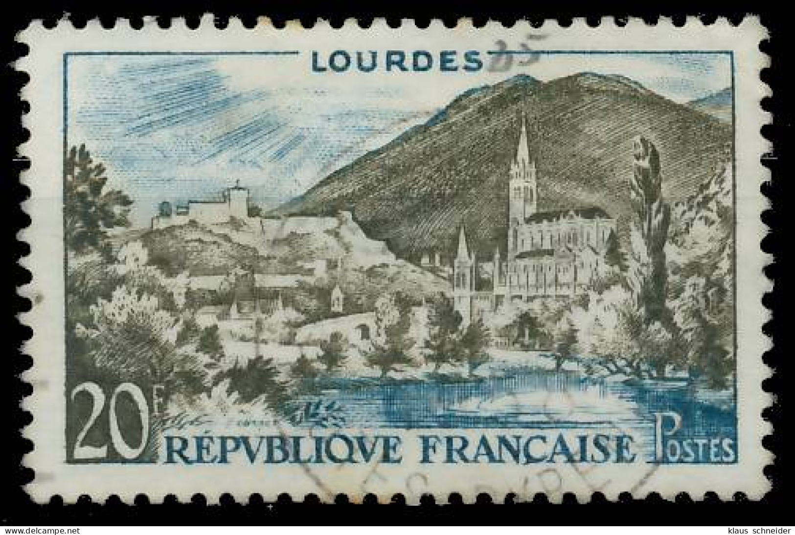FRANKREICH 1958 Nr 1186 Gestempelt X3EC0AA - Used Stamps
