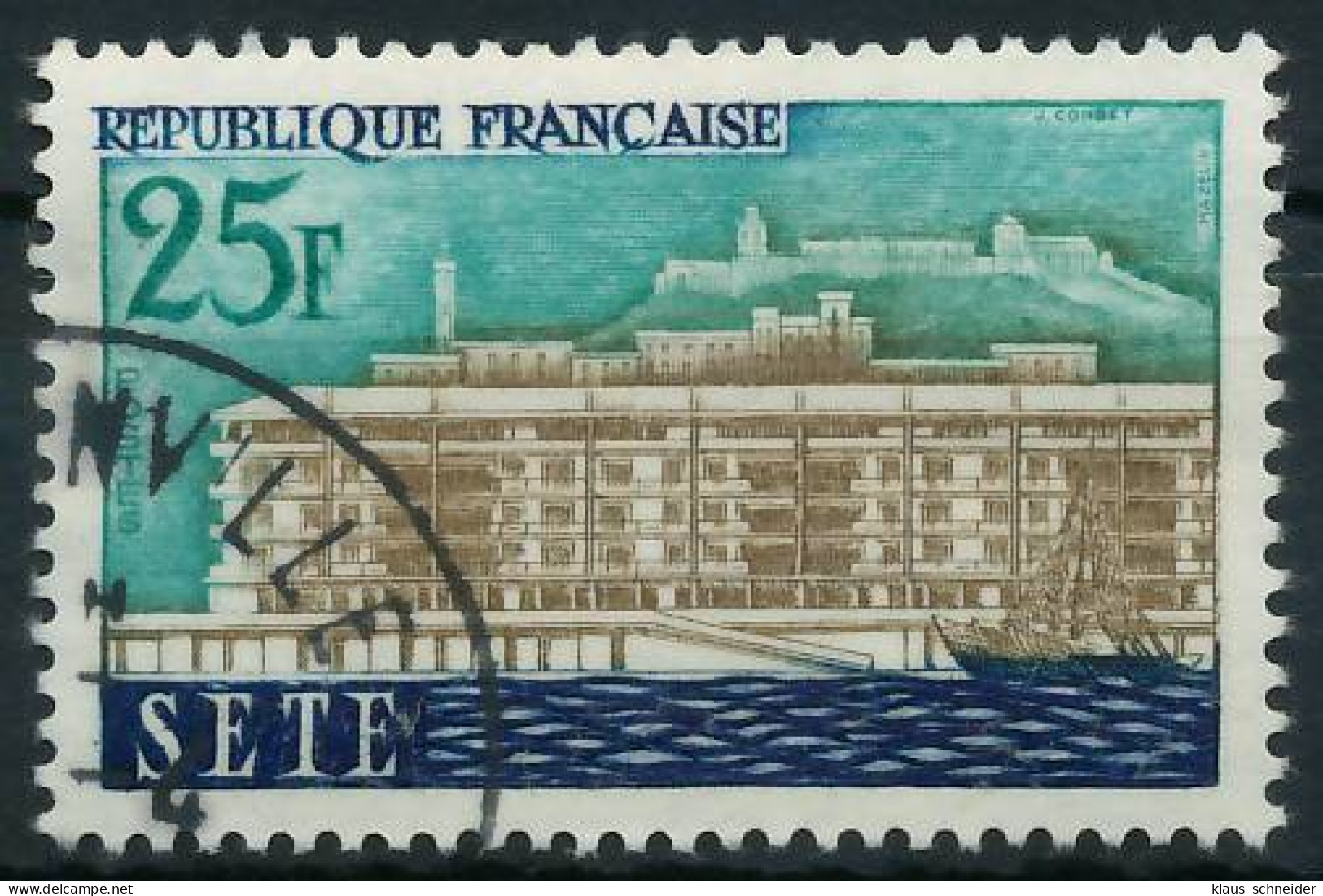 FRANKREICH 1958 Nr 1191 Gestempelt X3EC146 - Used Stamps