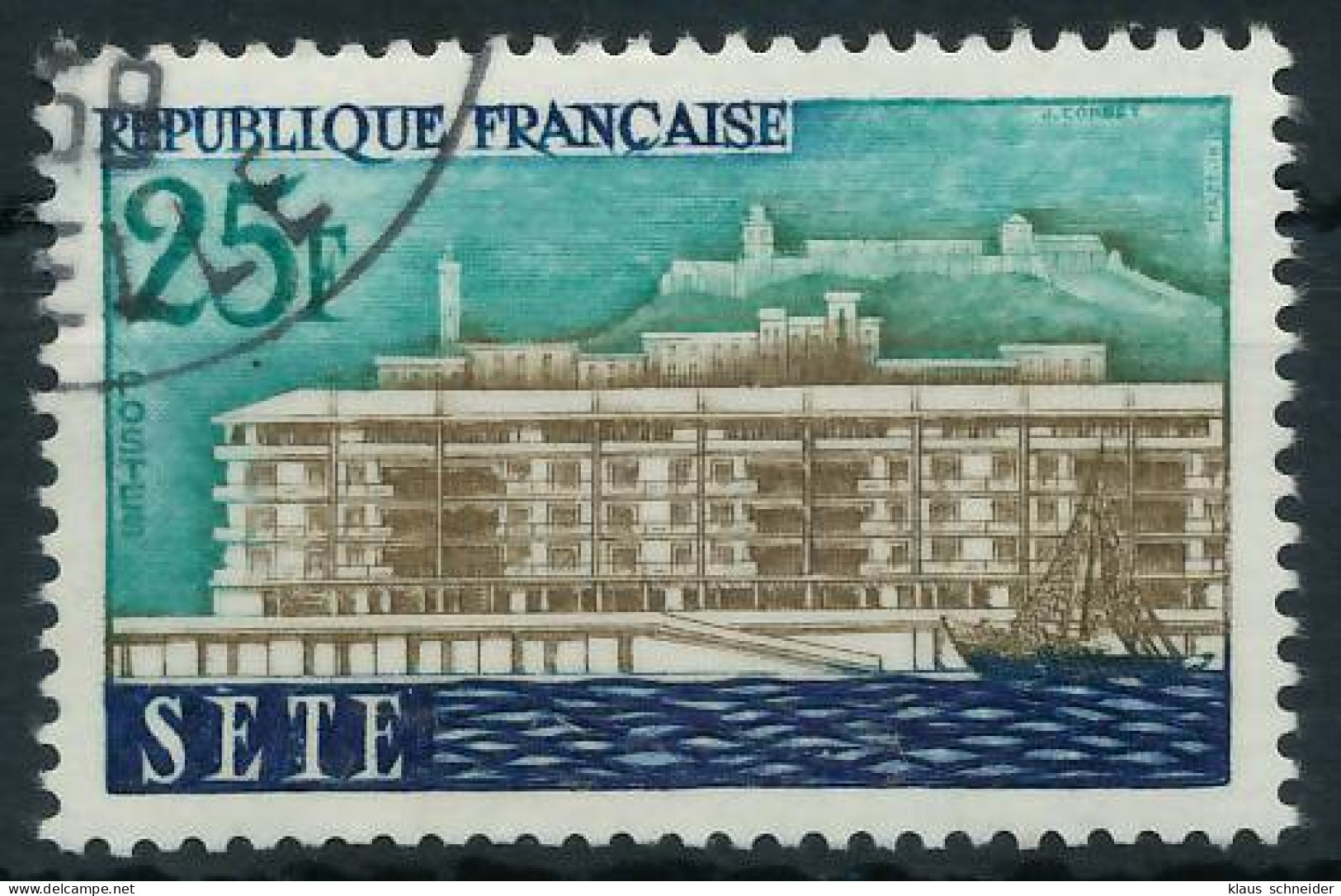 FRANKREICH 1958 Nr 1191 Gestempelt X3EC156 - Usados