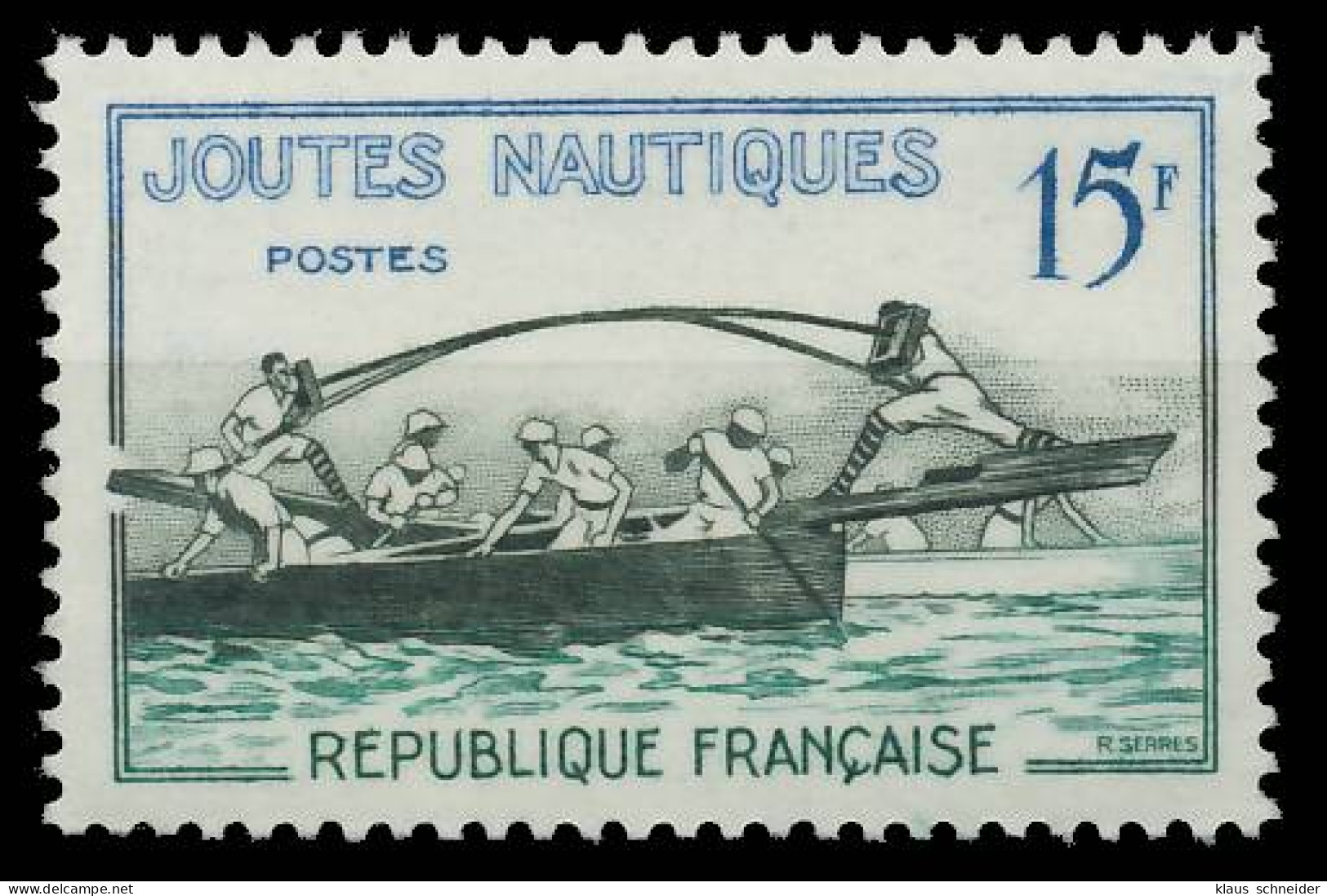 FRANKREICH 1958 Nr 1198 Postfrisch SF50DD2 - Unused Stamps