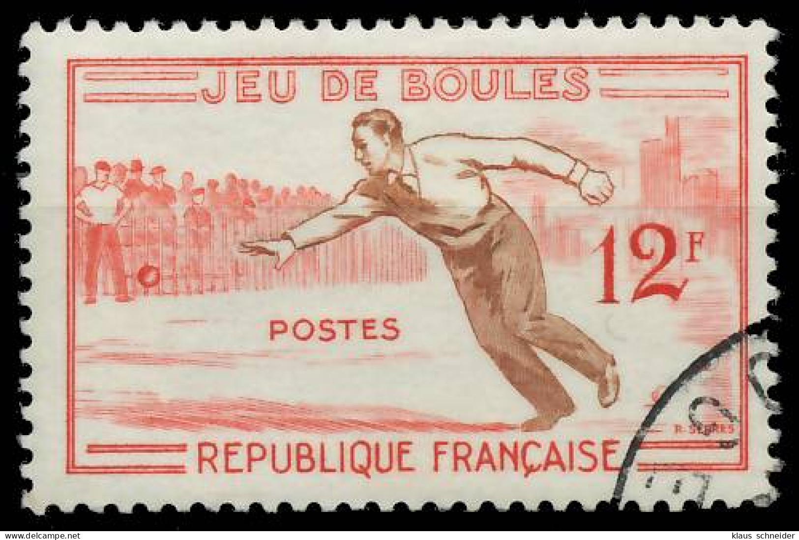 FRANKREICH 1958 Nr 1197 Gestempelt X3EC232 - Usati