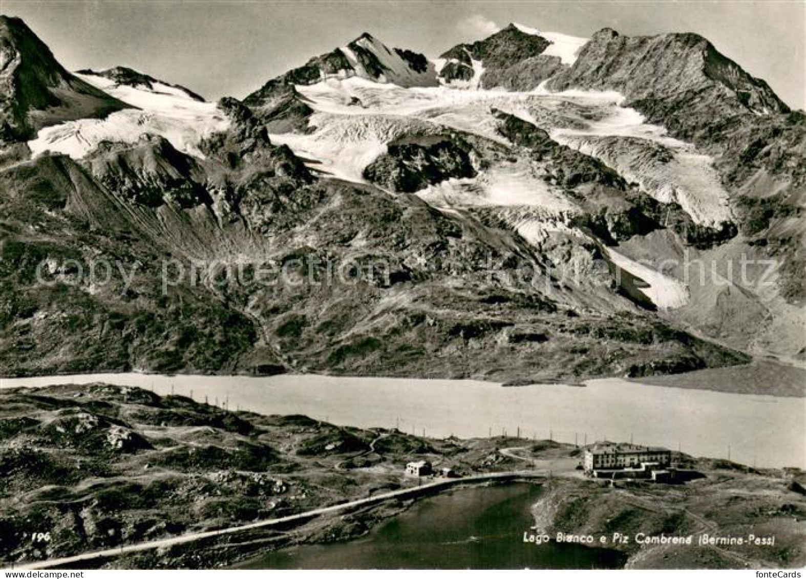 13736037 Berninapass Lago Bianco E Piz Cambrena Berninapass - Autres & Non Classés