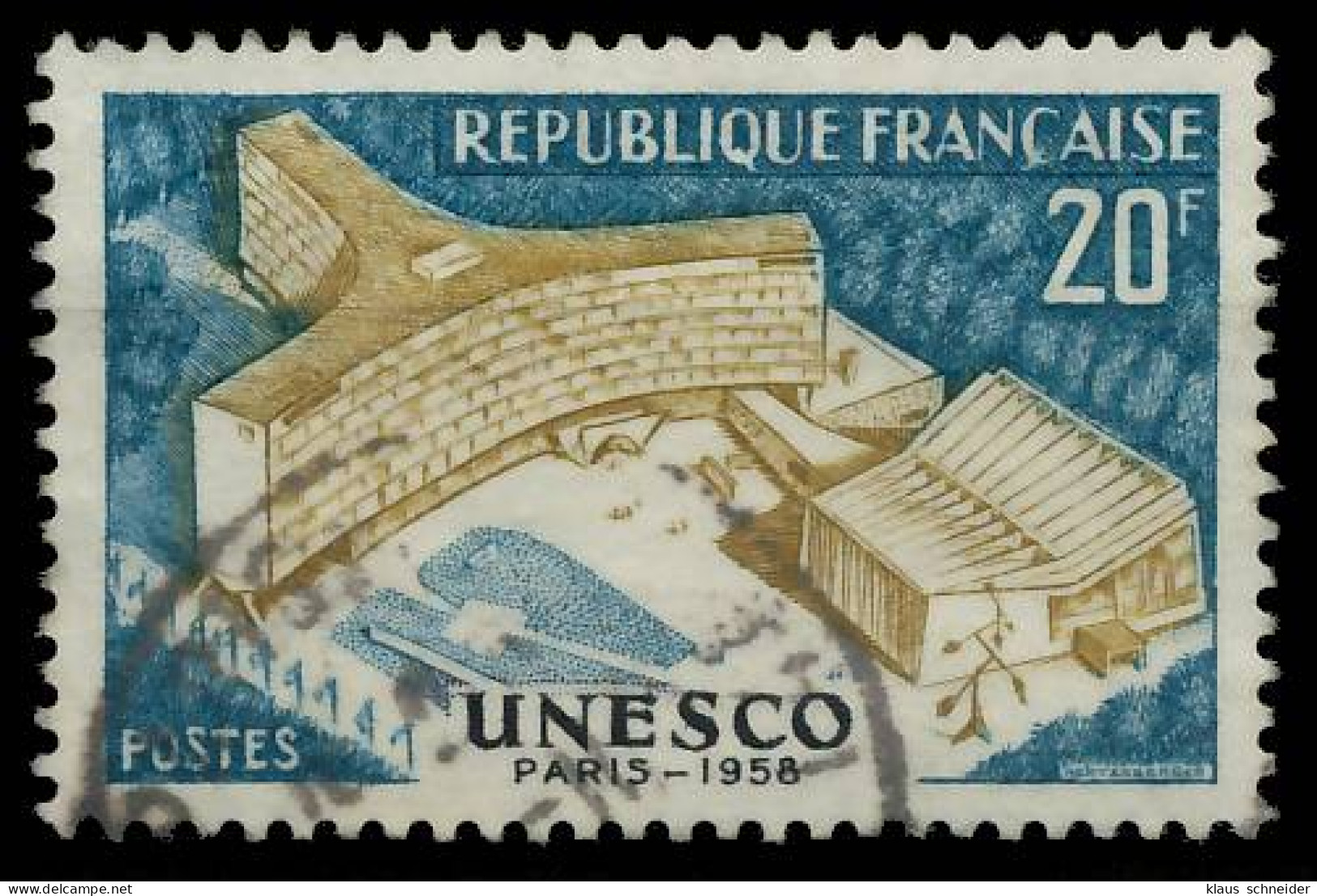 FRANKREICH 1958 Nr 1214 Gestempelt X3EEBAA - Oblitérés