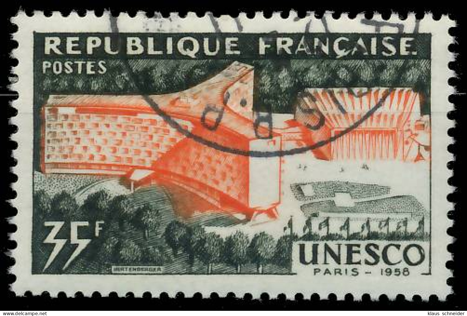 FRANKREICH 1958 Nr 1215 Gestempelt X3EEBC6 - Used Stamps
