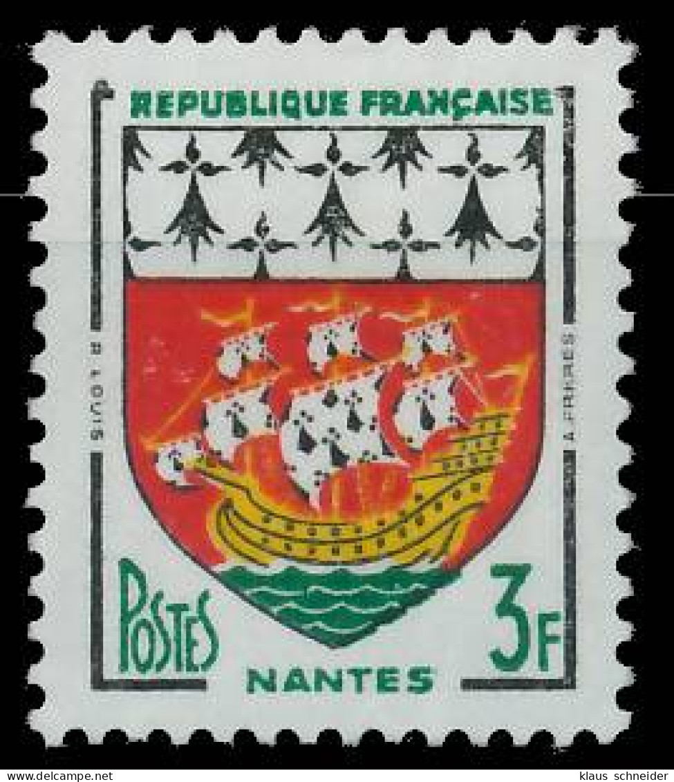 FRANKREICH 1958 Nr 1222 Postfrisch SF537EA - Ungebraucht