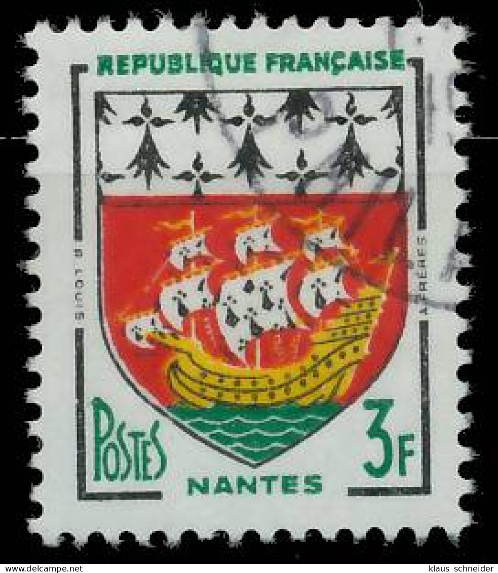 FRANKREICH 1958 Nr 1222 Gestempelt X3EEC7A - Used Stamps