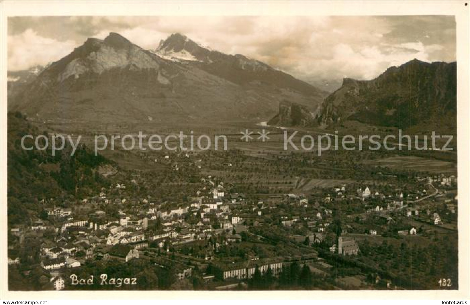 13735957 Bad Ragaz Ragatz Panorama  - Other & Unclassified