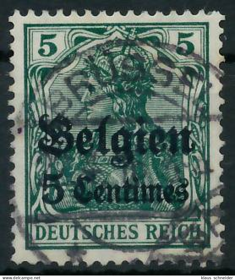 BES. 1WK LANDESPOST BELGIEN Nr 2 Gestempelt X4430C2 - Occupazione 1914 – 18