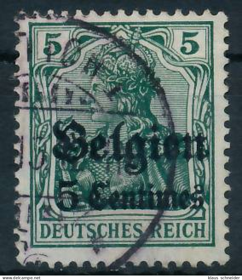 BES. 1WK LANDESPOST BELGIEN Nr 2 Gestempelt X4430D2 - Ocupación 1914 – 18