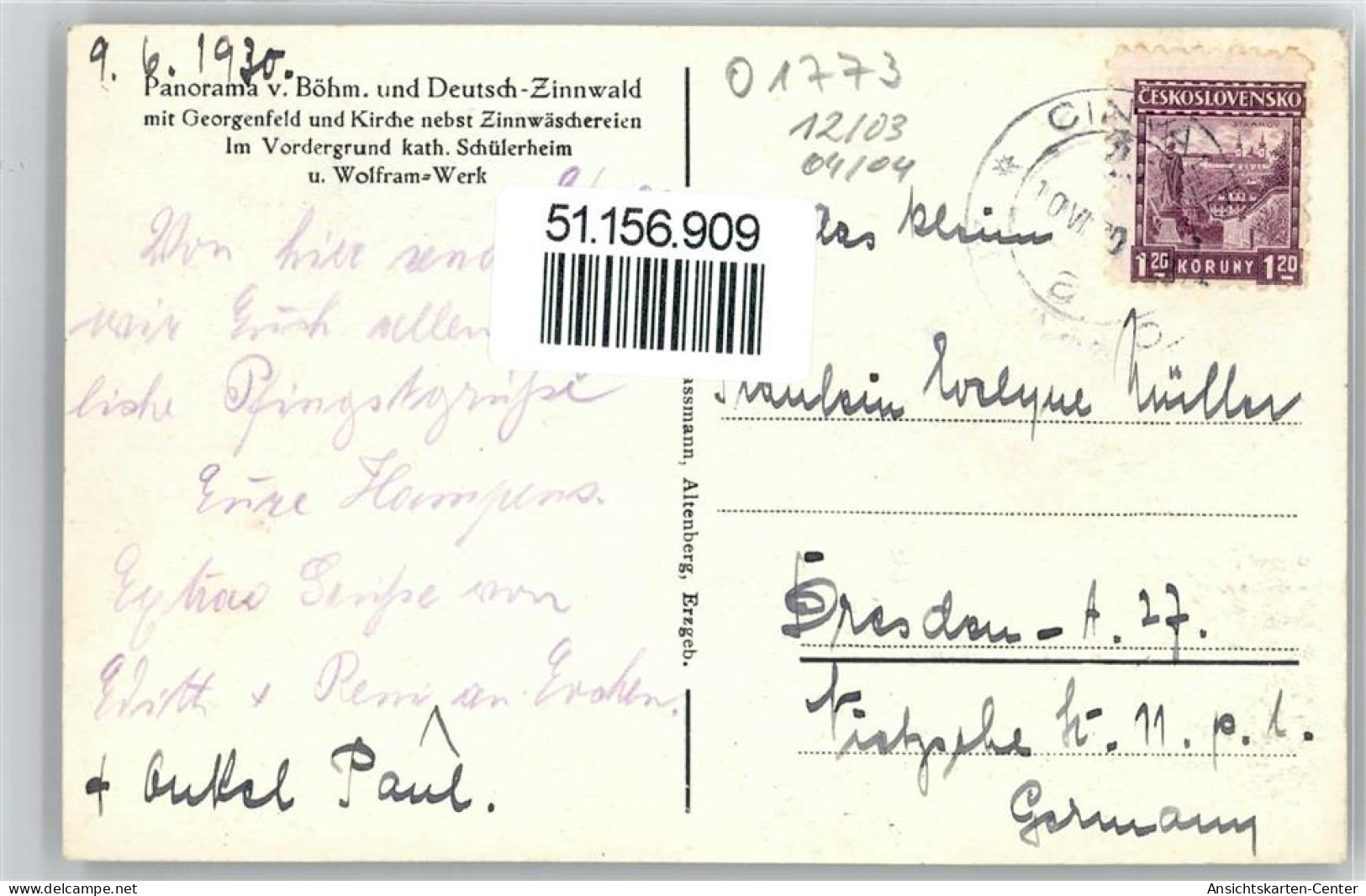 51156909 - Cinovec Boehmisch Zinnwald - Tschechische Republik